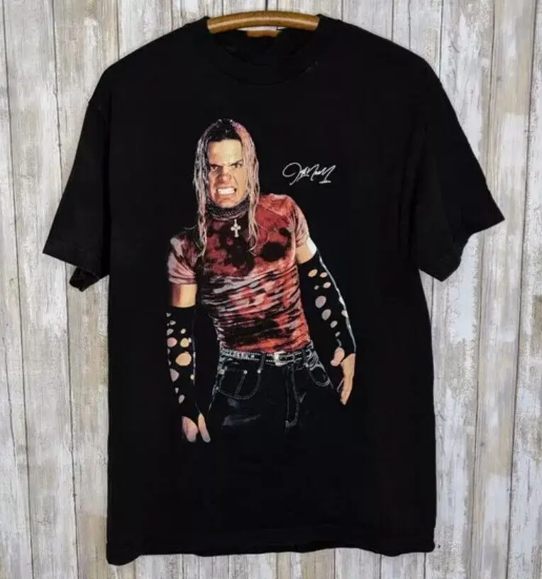 Jeff Hardy Wrestling T-Shirt Cotton For Men Tee Shirt S-2XL