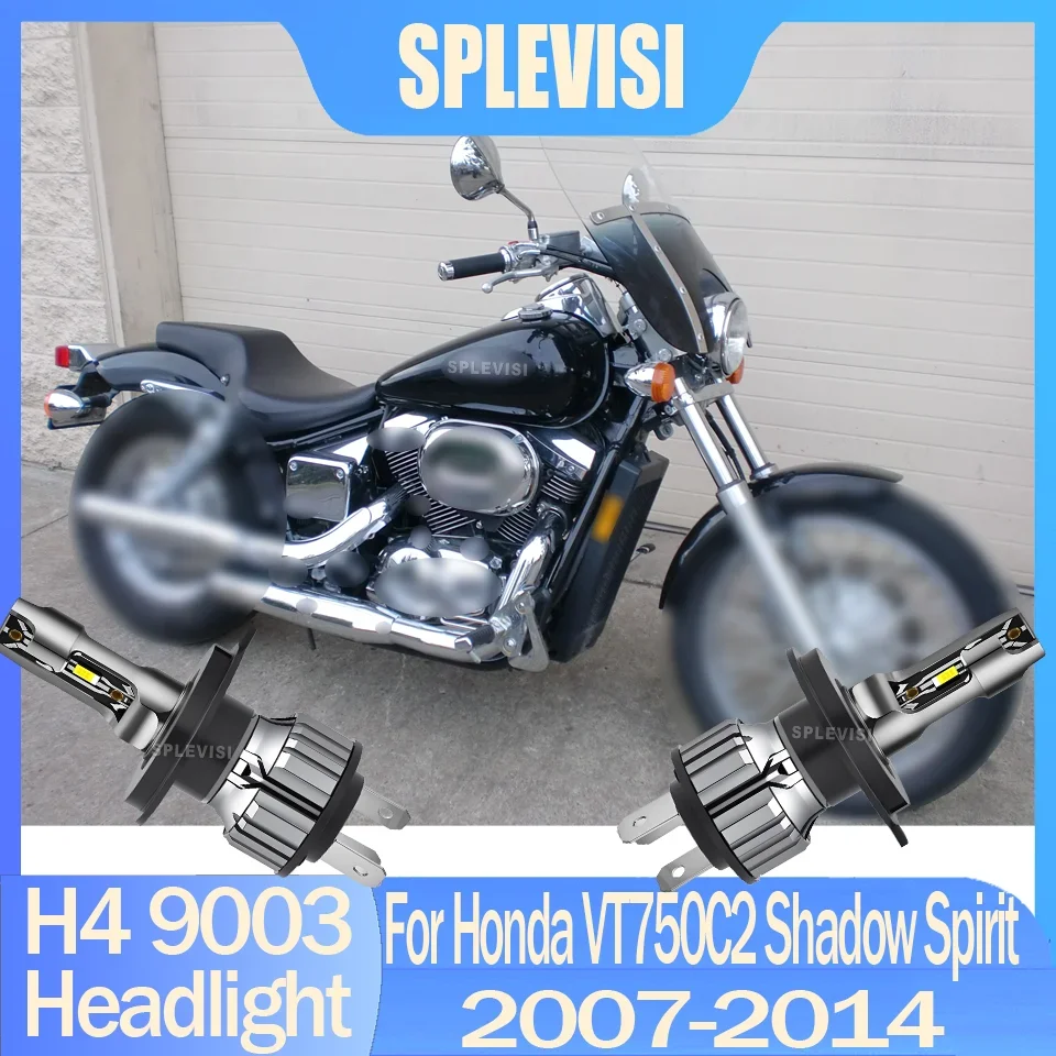 motorcycle Headlight 9003 H4 Clearer and More Durable For Honda VT750C2 Shadow Spirit 2007 2008 2009 2010 2011 2012 2013 2014