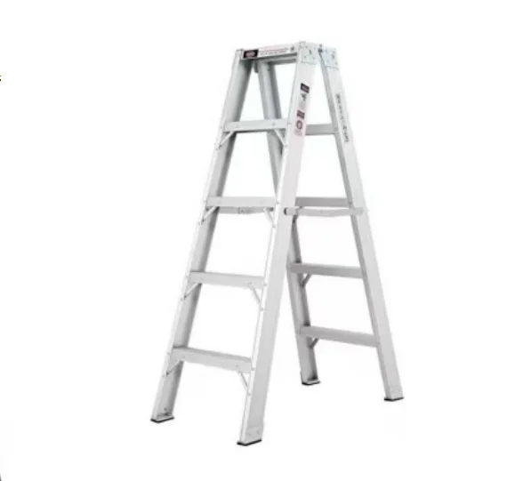 

Modern 2.7m High Quality Non-Slip Folding Stepladder 150kg Industrial Grade Foldable Ladder Factory Direct Sale for Apartment