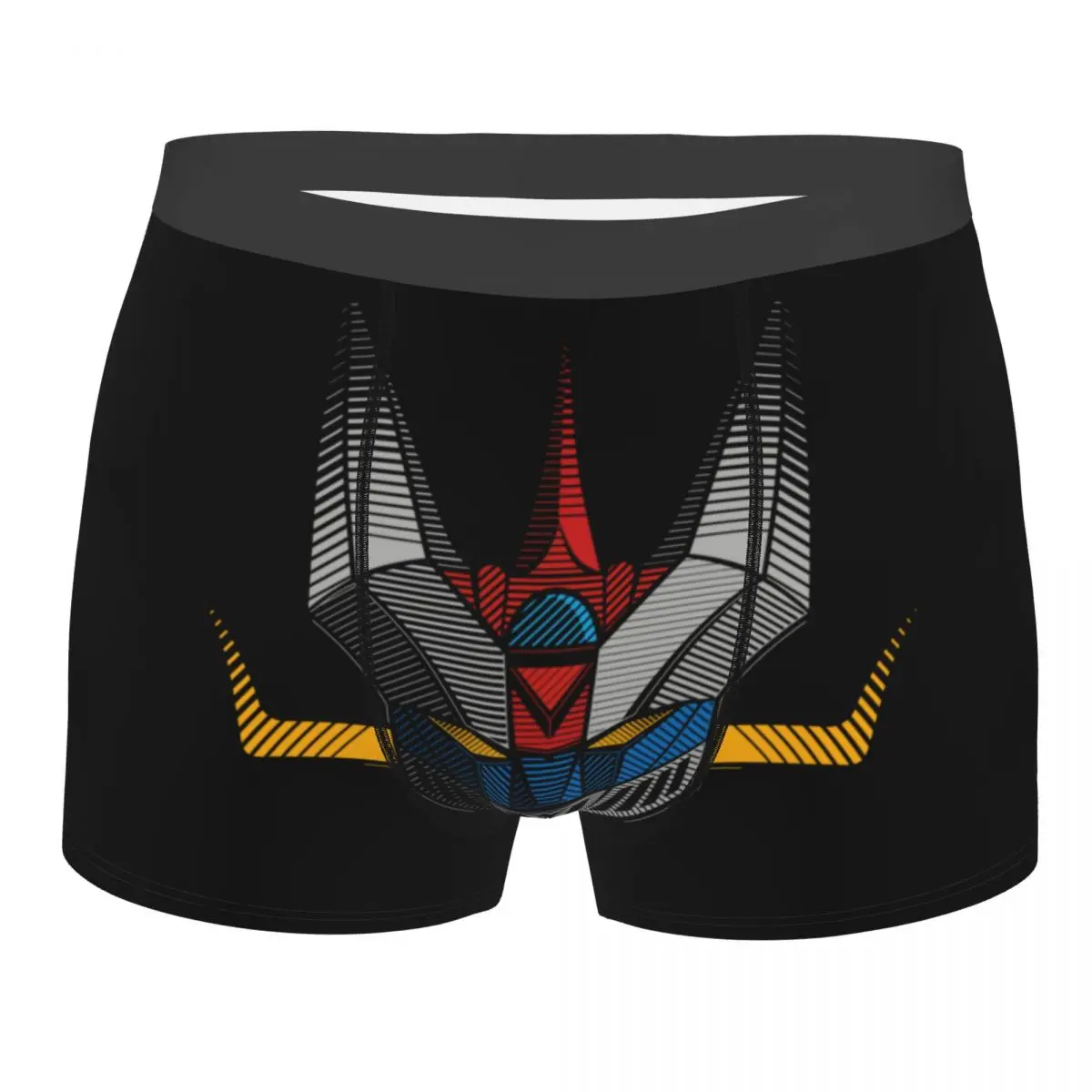 Ufo Robot Grendizer Goldrake Mazinger Z Boxer Shorts para hombre con estampado 3D, ropa interior elástica para hombre, calzoncillos