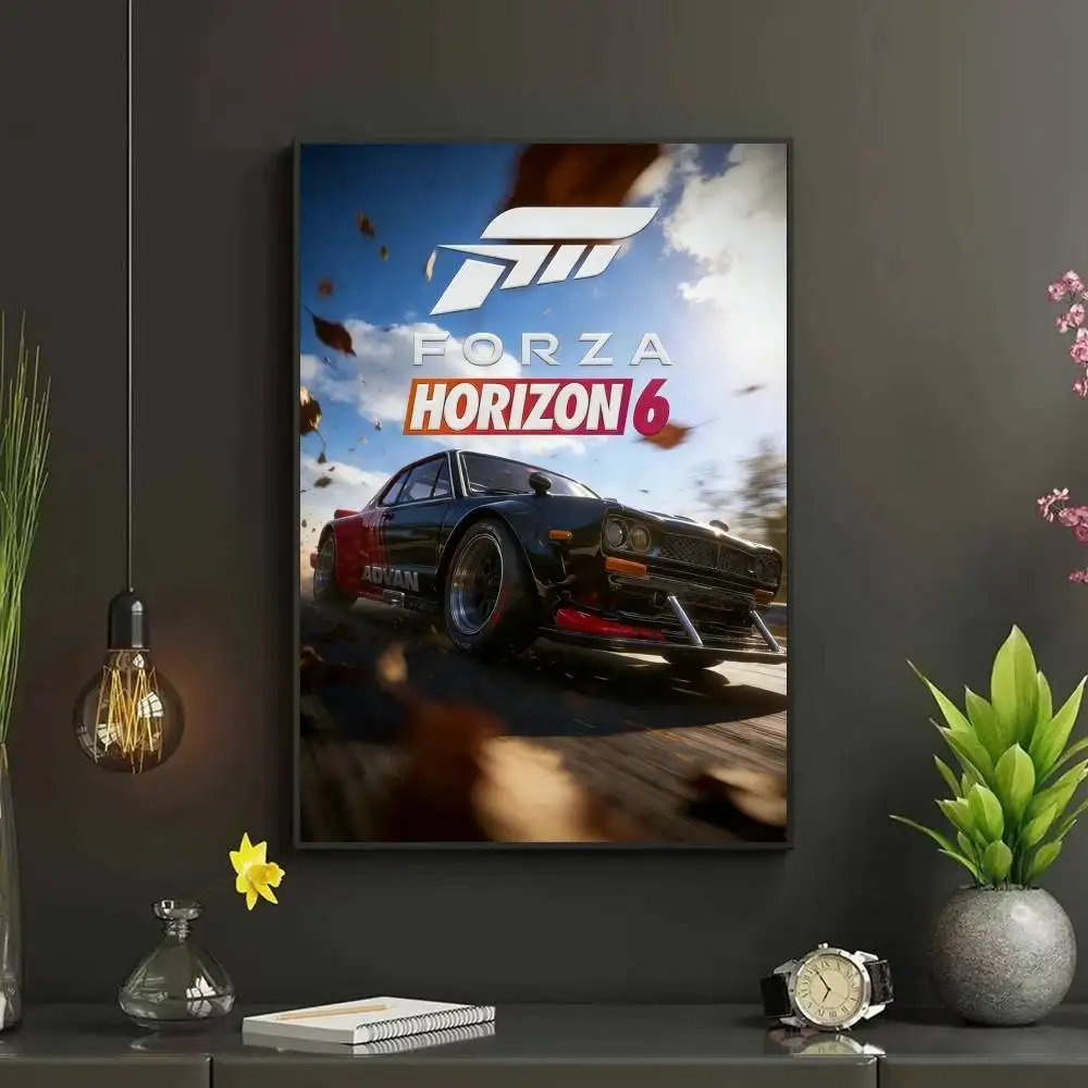 Game F-Forza H-Horizon-6 Speed Storm Japan Poster Self-adhesive