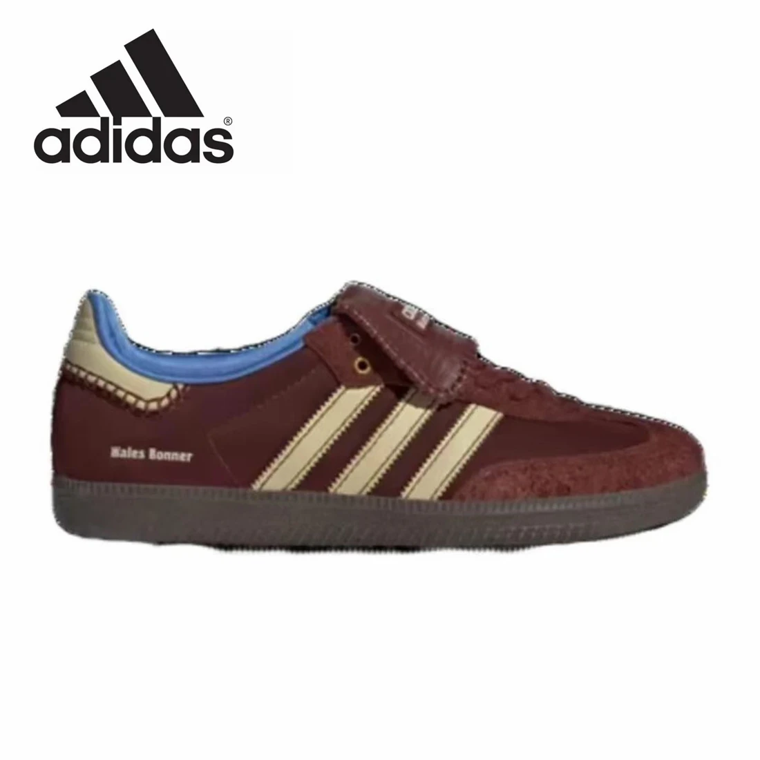 Adidas-zapatillas de entrenamiento de nailon Samba, zapatos de Gazelle, deportivos, informales, Retro, versátiles, Wales, Bonner, Fox, marrones,