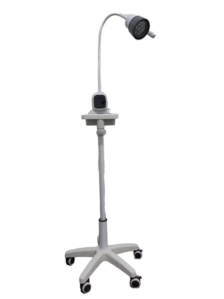 Manufacturers direct mobile portable floor stand hospital medical clinic light inspection lamp lighting equipment