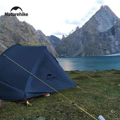 Imagen 2 del producto Naturehike-tienda de campaña Tagar ultraligera, dosel impermeable de 4000mm, para 1-2 personas, mochila de construcción rápida para exteriores, tienda de ciclismo