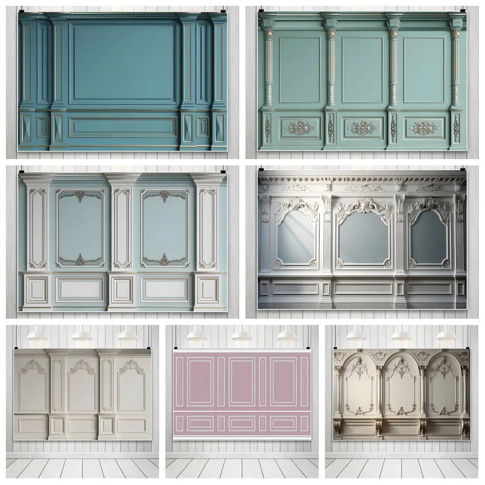 

European Retro Palace Photography Background Simple Wardrobe Style Backdrop Cloth Photography Accessories Maternity Photozone