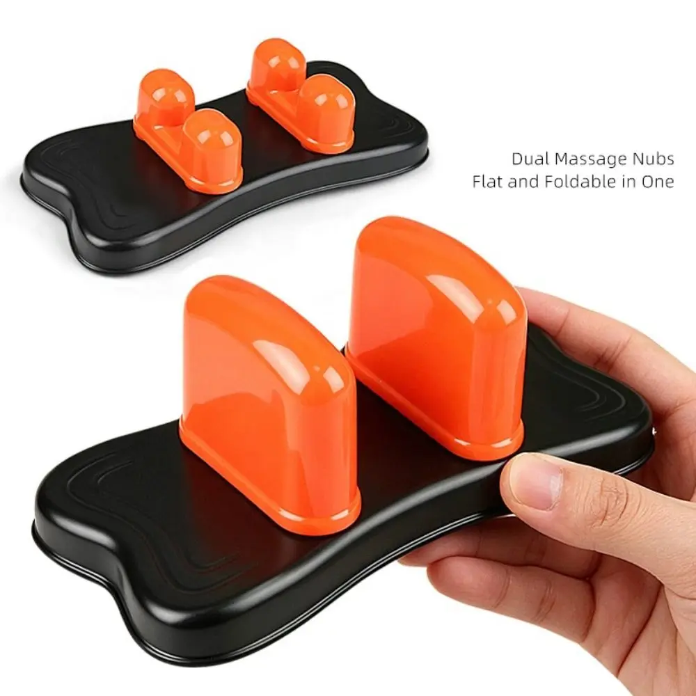 Myofascial Release Back Massage Tool Muscle Relief 4 Raised Pressure Nodes Occipital Release Tool Battery-Free Neck Traction