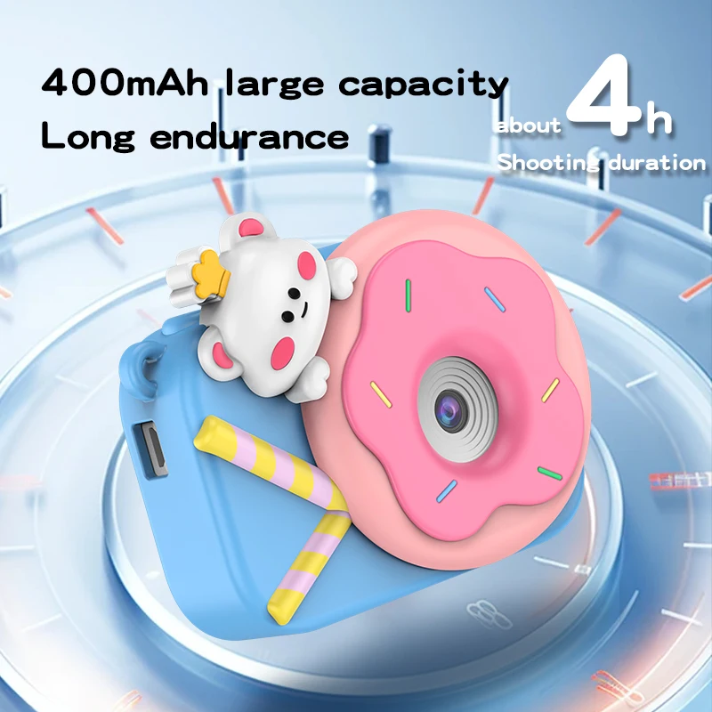 Mini Camera Kids Camera 1080P HD Dual Camera Kids Digital Camera Auto Focus Vintage Camera Easy to Carry