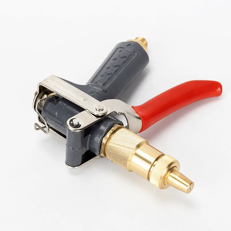 Brass Water Nozzle Durable High Pressure Wash Spray Gun Universal for Household Cleaner 280/380/55/58 Series Reliable Washing