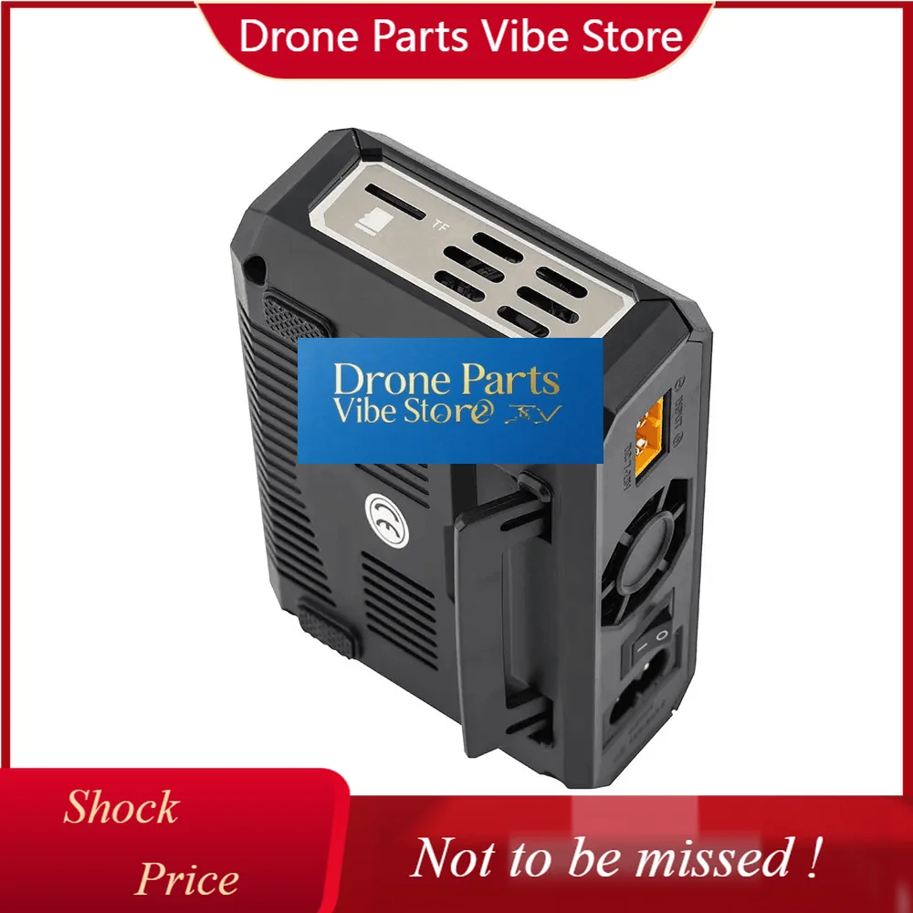 

DParts1M7AC 300W Max Smart Charger 100W AC DC Power Supply Carbon Fiber For Dr-one FPV Racing