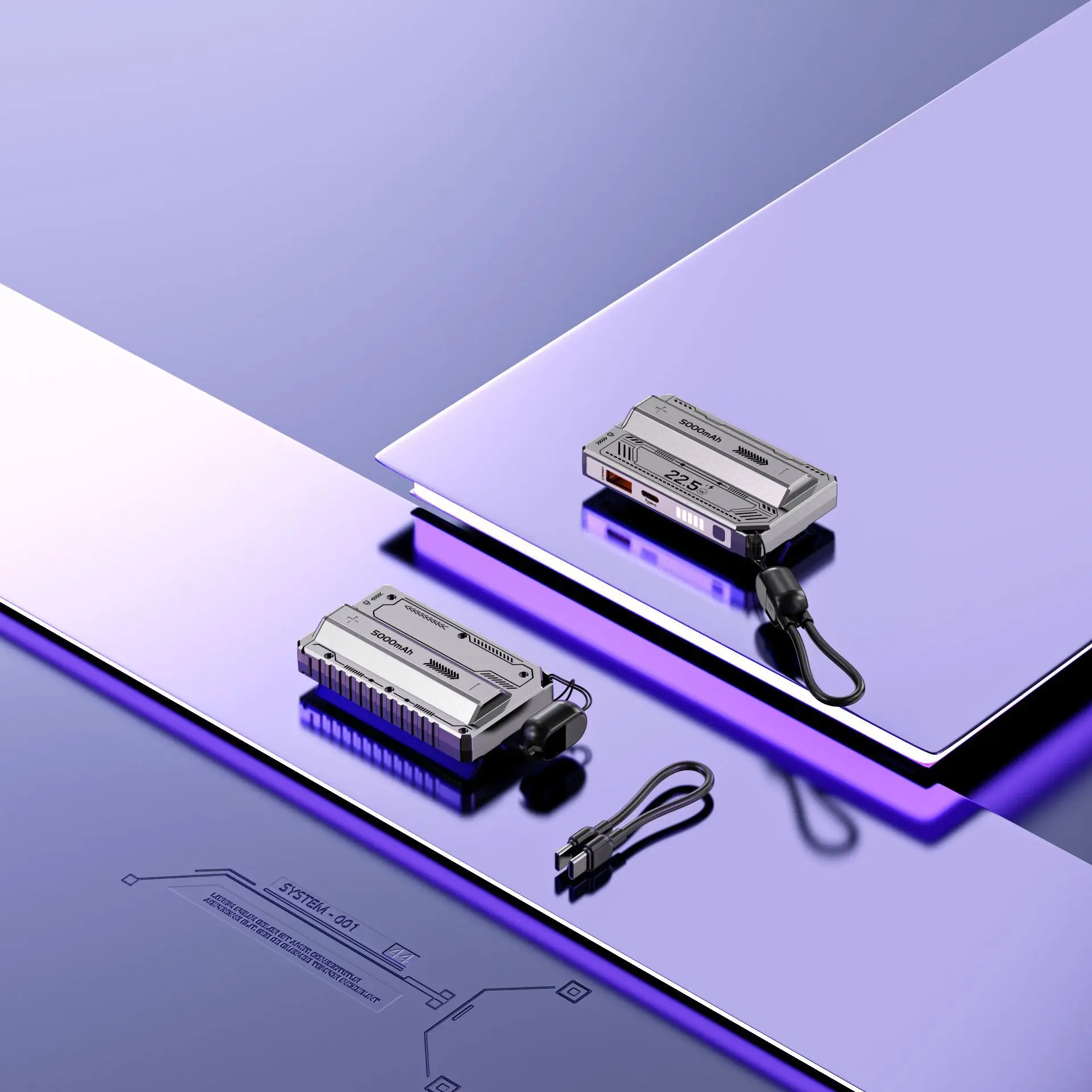 

USB Type-C DIY Welding-Free Battery Charger Box 5V 2A for Electronics 5000mAh 21700 Power Bank Case with PD 20W Fast Charging