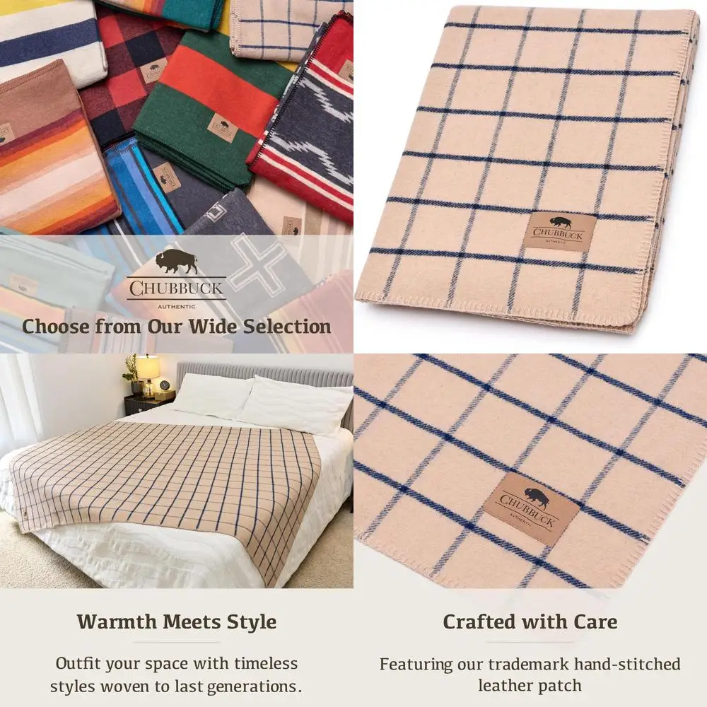 100% Wool Camping B…