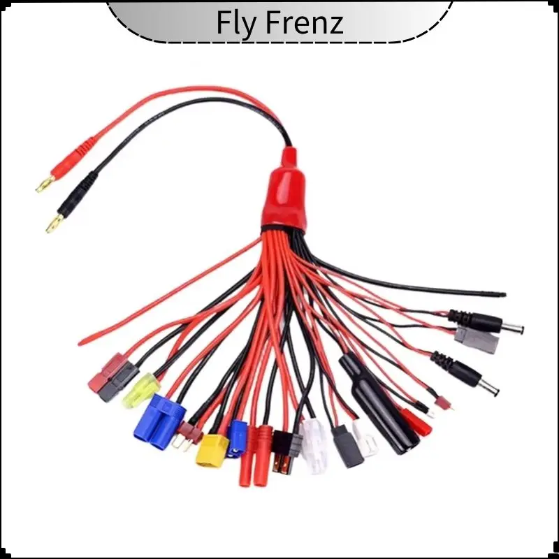 

Multifunction Balance Charging 19IN1 19 in 1 Cable Adapter XT60 EC3 EC5 HXT TAMIYAS For IMAX B6 B6AC Charger
