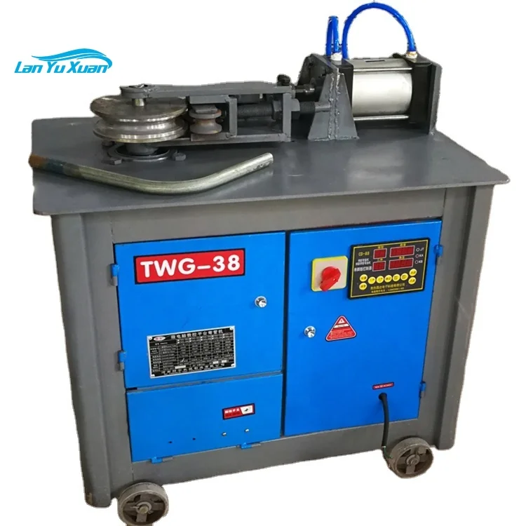 25/38/50/76/89/110 mm iron copper aluminum tube factory price Hydraulic pipe bending machine CNC bender