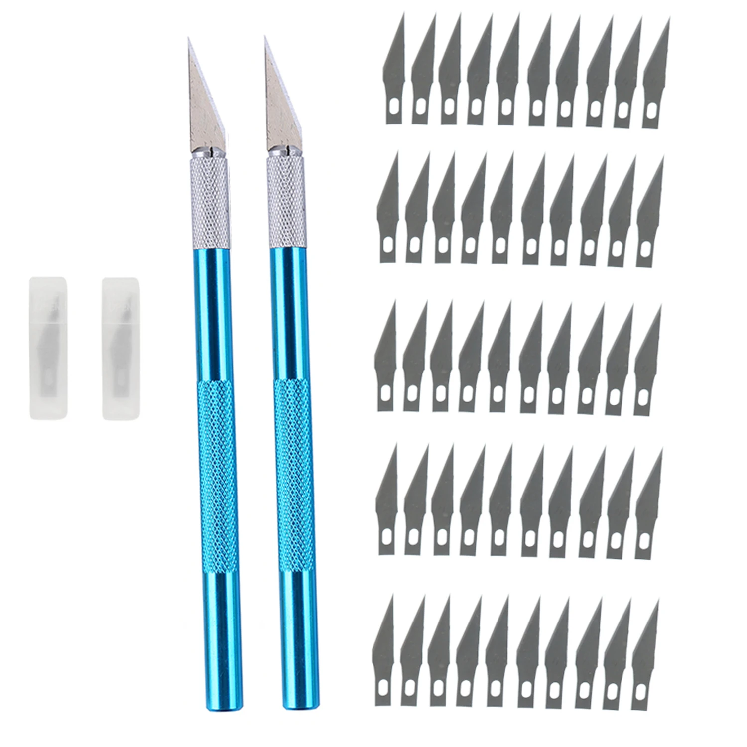 Metal Scalpel Knife Tools Kit Non-Slip Blades Engraving Knife Mobile Mobile Phone Film Paper Cut Handicraft Carving Tools #11