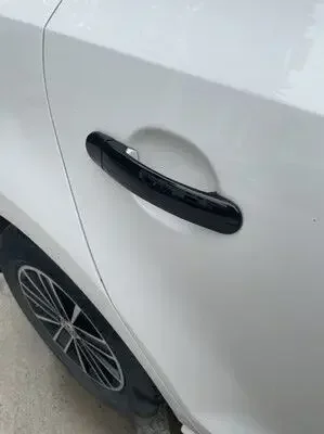 For Volkswagen VW e Up Gti Tsi R Line  Gloss Black Chrome Car Door Handle Covers Styling Accessories Stickers