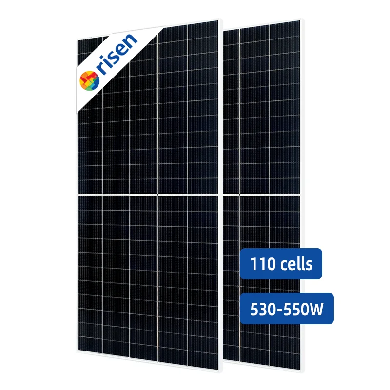 Chinese Manufacturer Risen Brand Mono Solar Panel 530W 535W 540W 545W 550W 555W Pv Panels