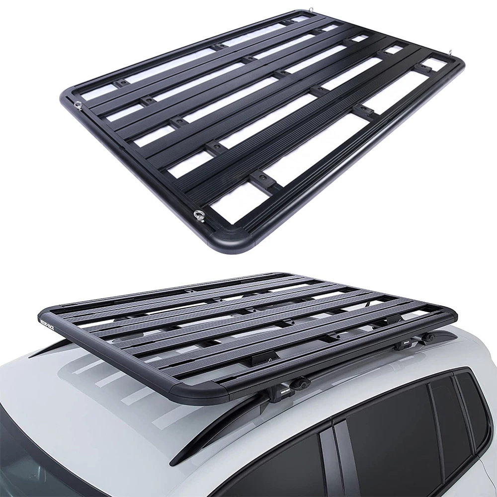 

Roof Rack Luggage Storage Cargo Carriers Basket Custom for F150 Silverado Ram 1500 Tacoma Tundra Bronco