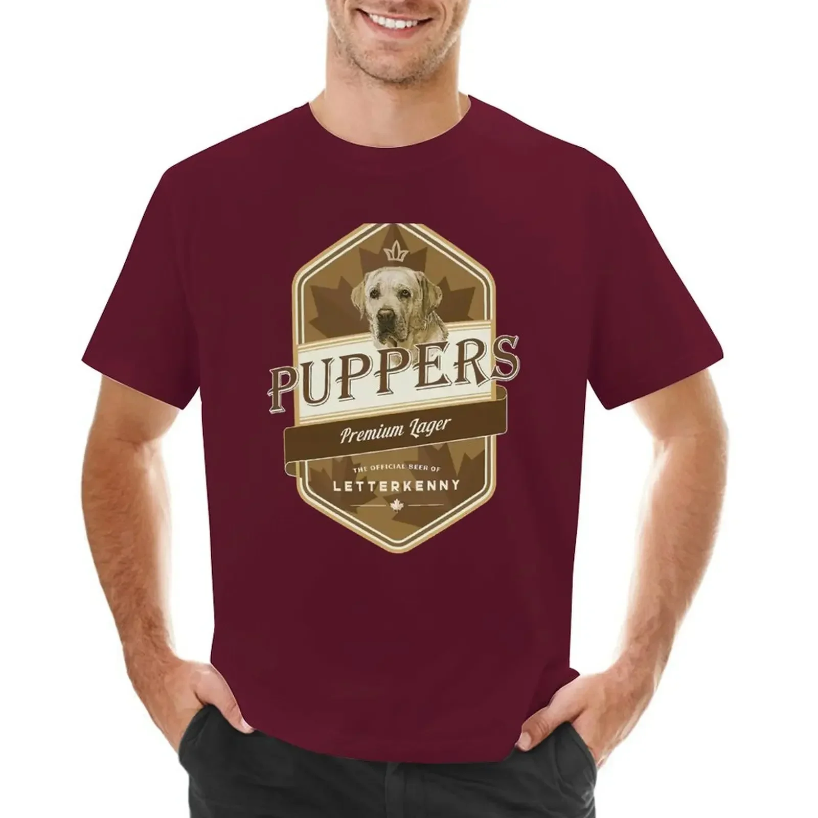 Letterkenny Shoresy Shirt -Dog Lover T-shirt Letterkenny Puppers Premium Lager Beer Letterkenny Shoresy Oversized Graphic Funny