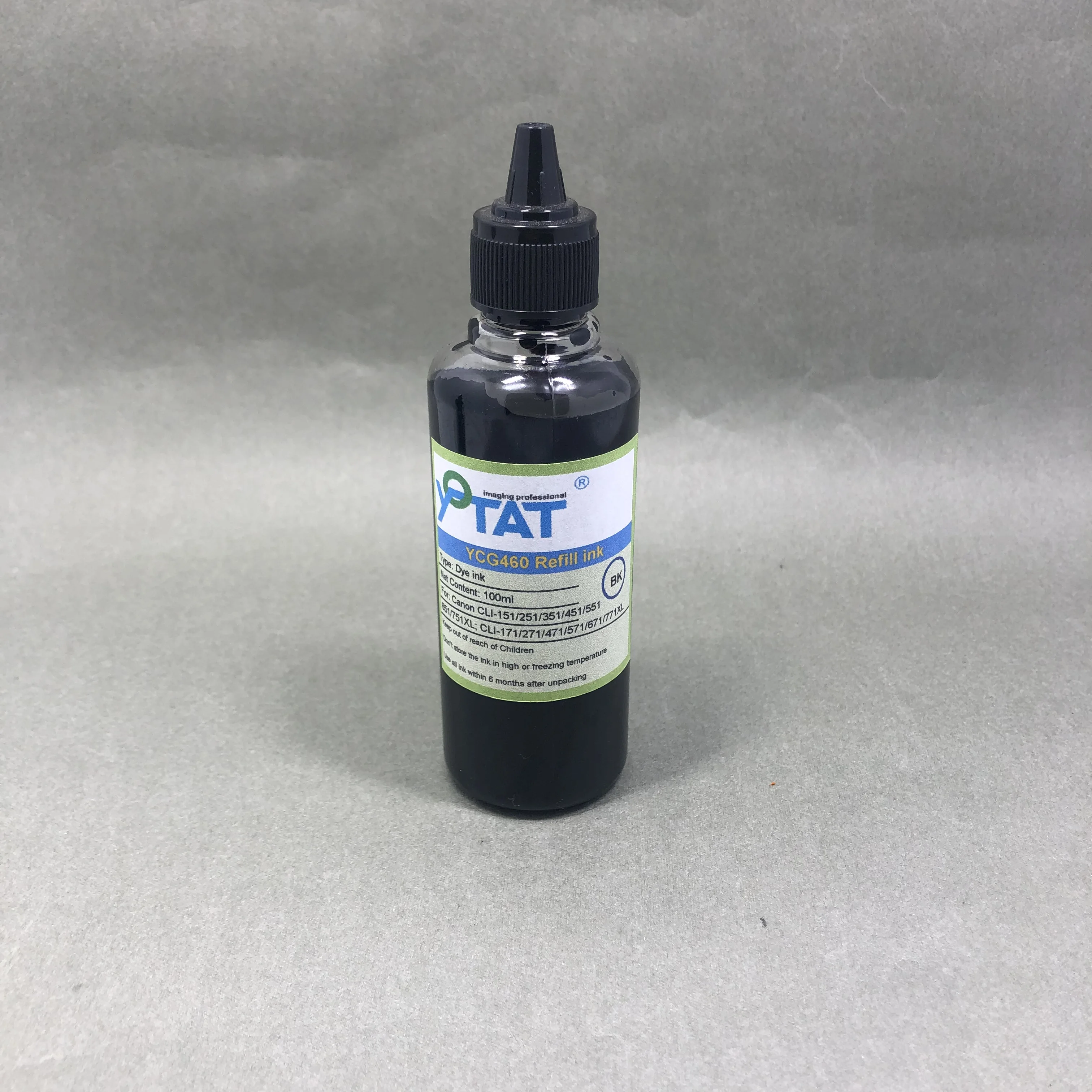 YOTAT 1×100ml Dye Ink for Canon PGI-150 CLI-151 PGI-250 CLI-251 PGI-450 CLI-451 PGI-550 CLI-551 PGI-650 CLI-651 PGI-750 CLI-751