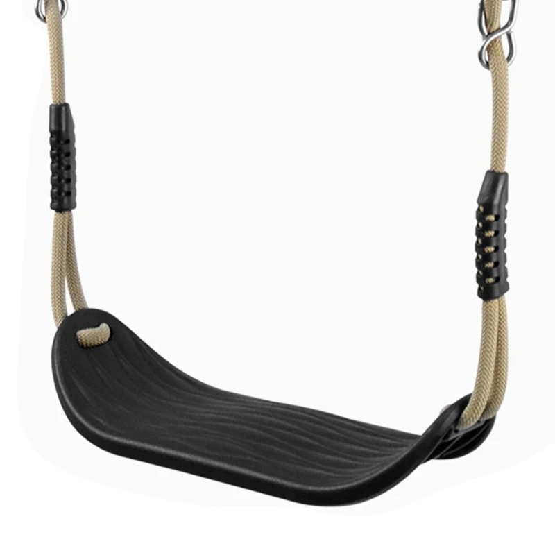 New Outdoor Kid Swing Set With Anti Slip Adjustable Rope Support 50Kg Weight For Toddler Kids Ages 3+ Backyard Play
