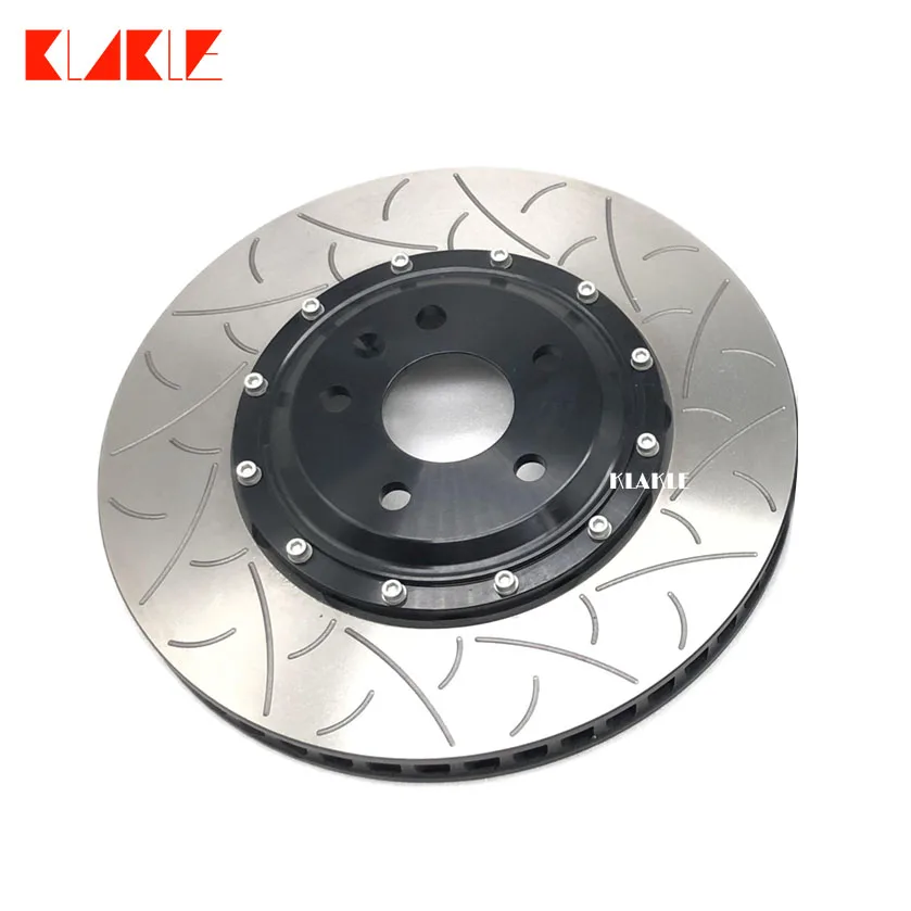 KLAKLE Car Accessories Brake System Brake Disc 380*34MM Brake Rotors With Rotor Center For Audi Q7/Q5/S3/A4/A6/A7