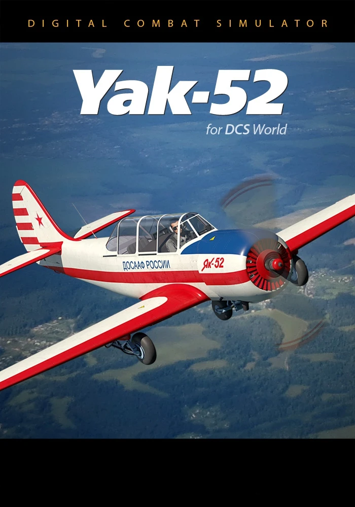 

FOR dcsw Yakyak52 Russian propeller stunt flight sightseeing aircraft simulation flight non steam