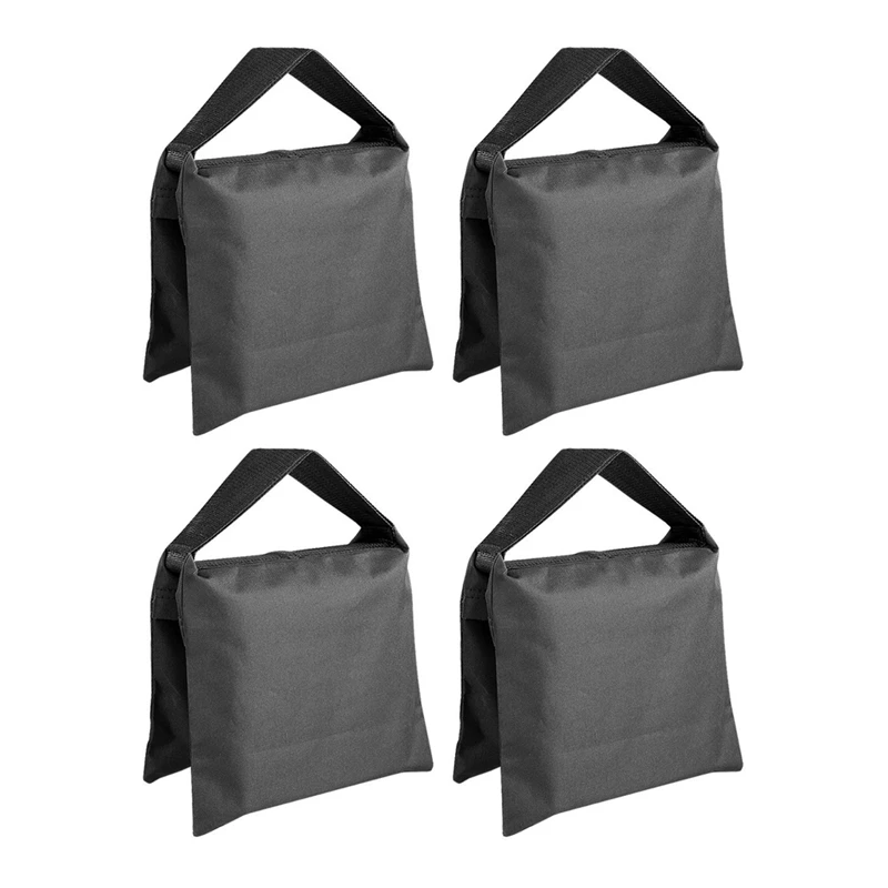 4X Heavy Duty Photographic Sandbag Studio Video Sand Bag For Light Stands, Boom Stand, Tripod