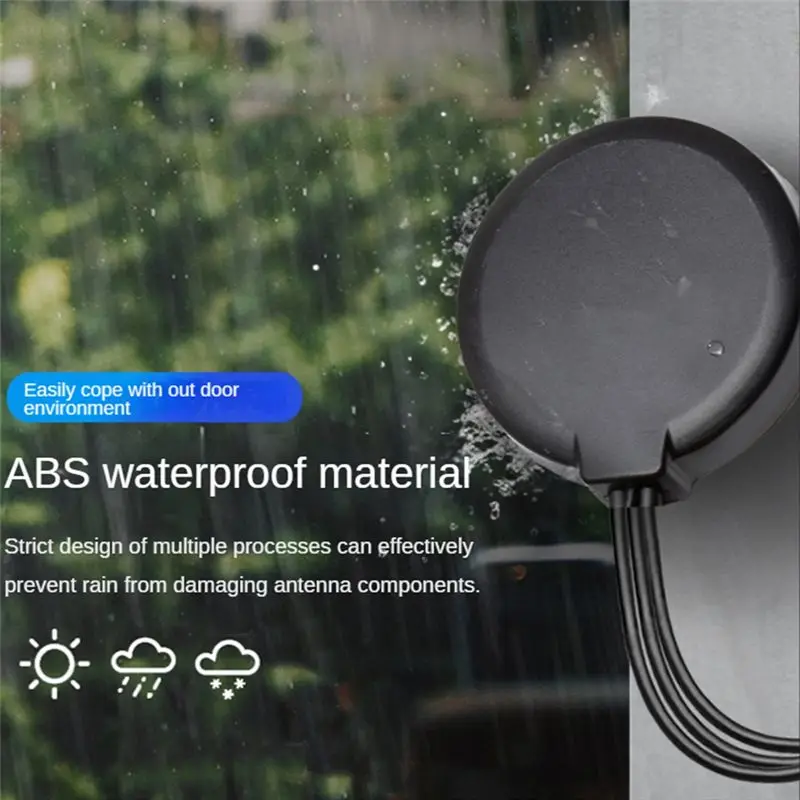 2026 جديد + 4G + WiFi + GPS ثلاثي الموجات هوائي مقاوم للماء 5/28DBi مكاسب عالية في الهواء الطلق مجتمعة هوائي طويل المدى إشارة الداعم