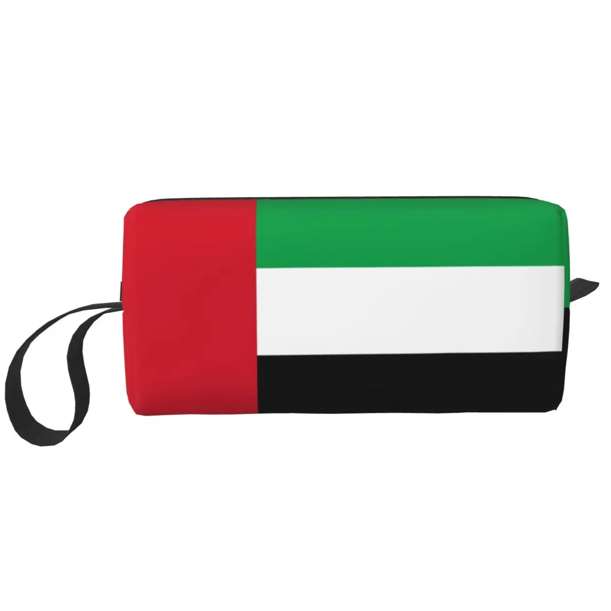 Custom Travel United Arab Emirates Flag Toiletry Bag Fashion Cosmetic Makeup Organizer for Women Beauty Storage Dopp Kit Case