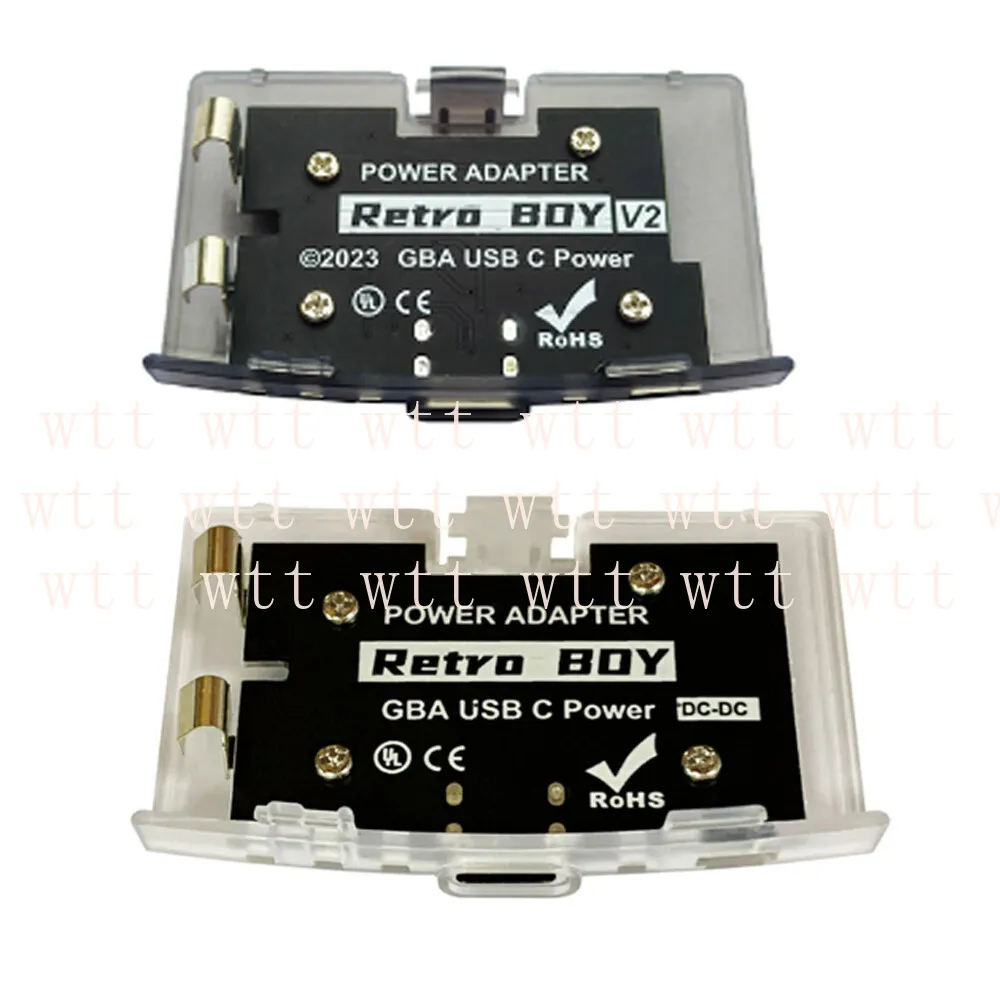 USB/TYPE-C External Power Adapter For Retro BOY GBA ADVANCE Gameboy Game Console