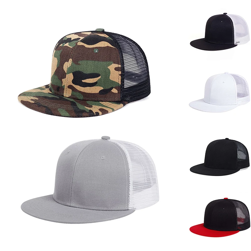 

Unisex Solid Color Patchwork Hip-hop Hats Fashion Spring Autumn Outdoor Adjustable Casual Baseball Caps Sunscreen Hat