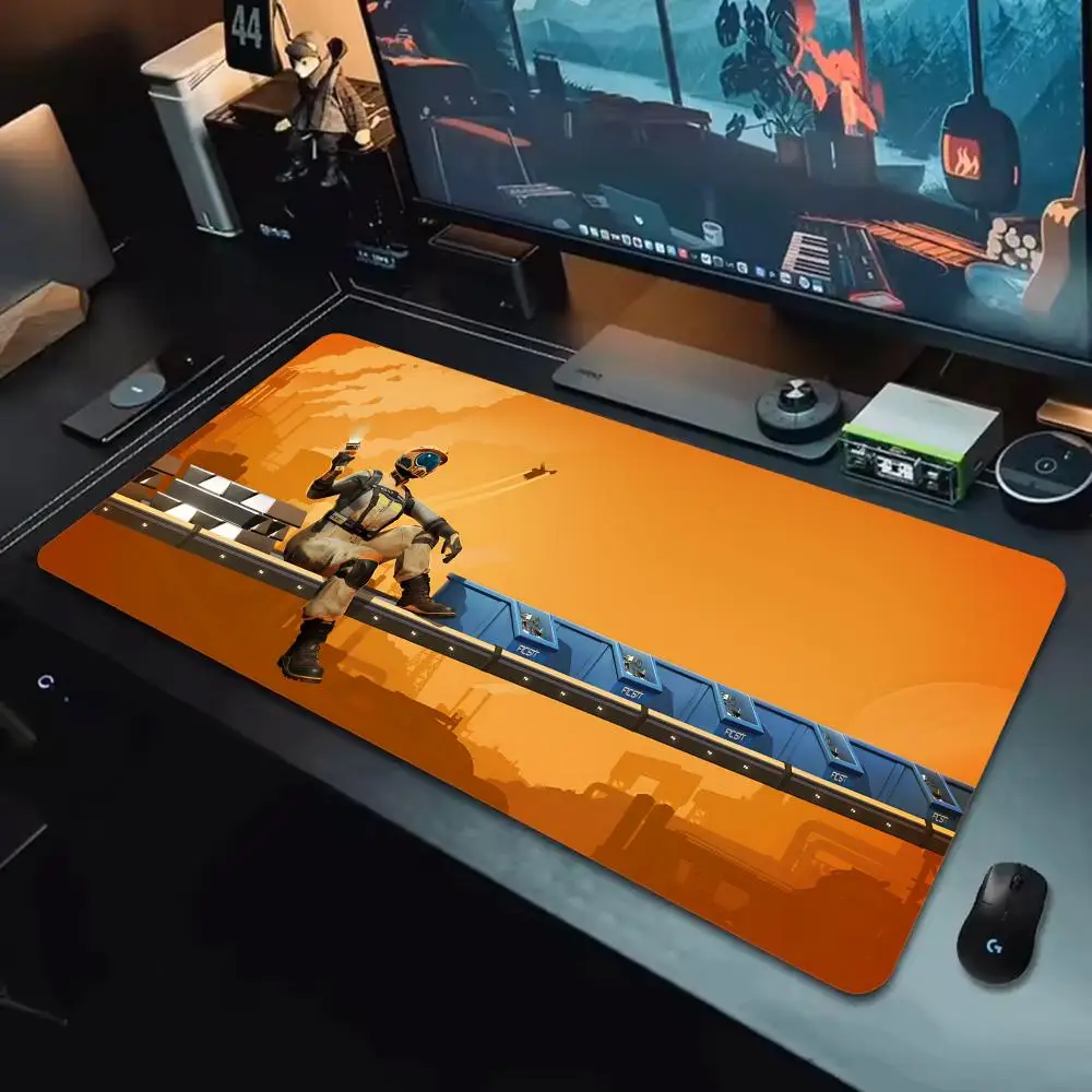 

Коврик для мыши Game Satisfactory Большой коврик для мыши XXL, гладкая поверхность для игр, нескользящий, удобный настольный коврик