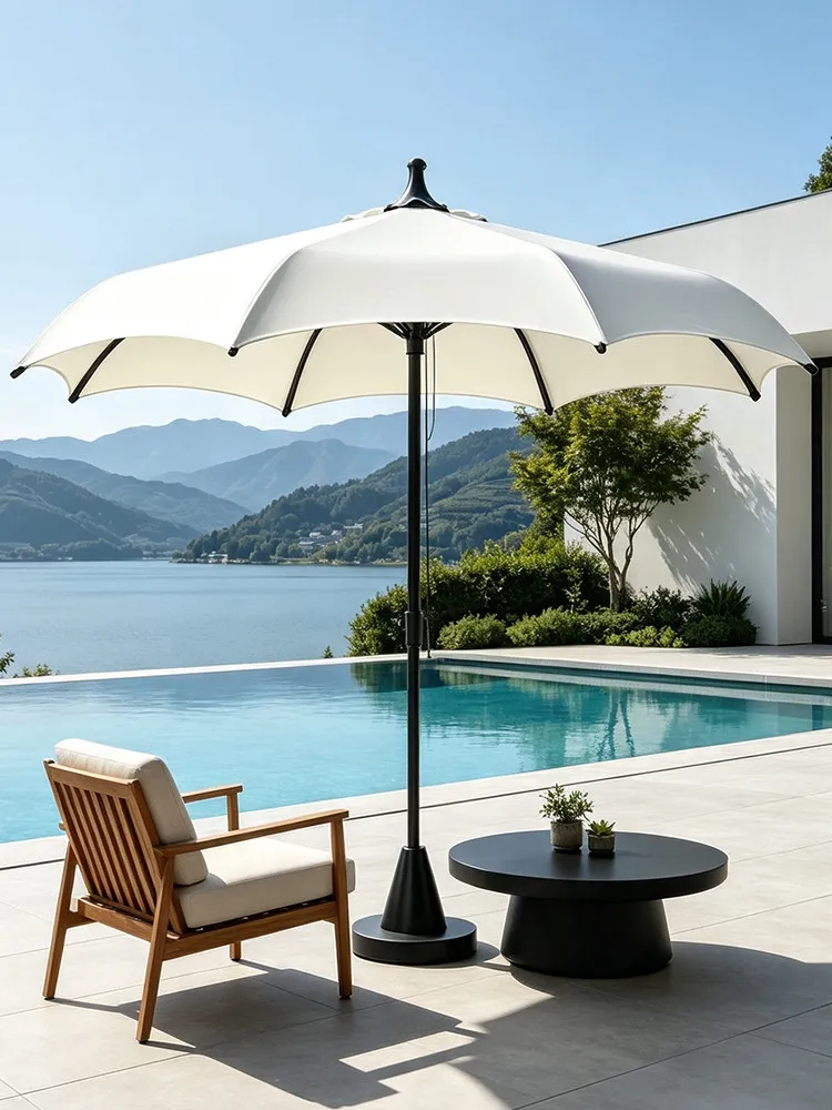 DSA Outdoor Parasol Courtyard Umbrella Hotel Garden Outdoor Outdoor Creative Model Room Umbrella outside the sales