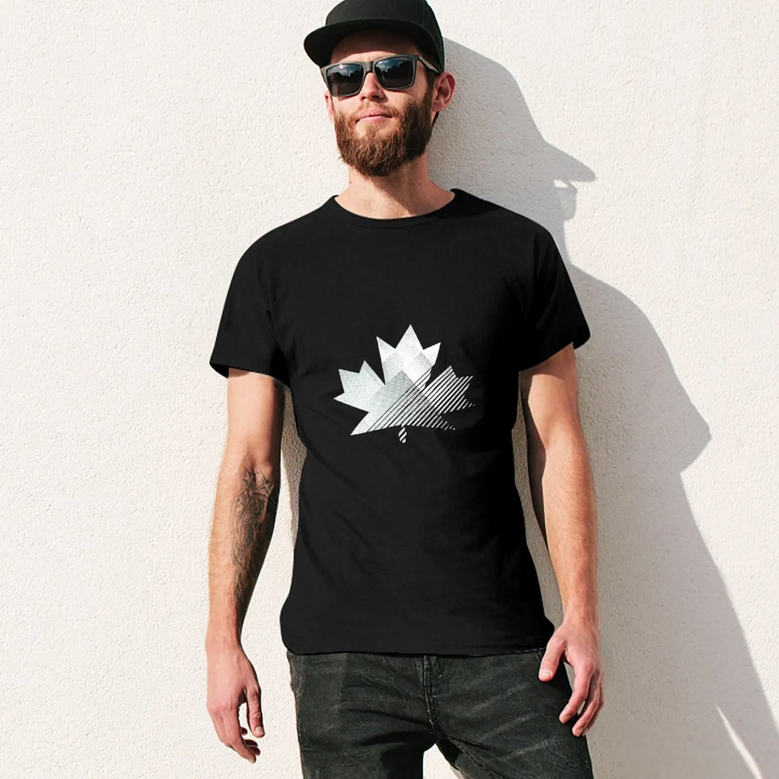 Canada T Shirt  Street Style T Shirts O-Neck Vintage Tshirt Premium Man Graphic Tees Plus Size