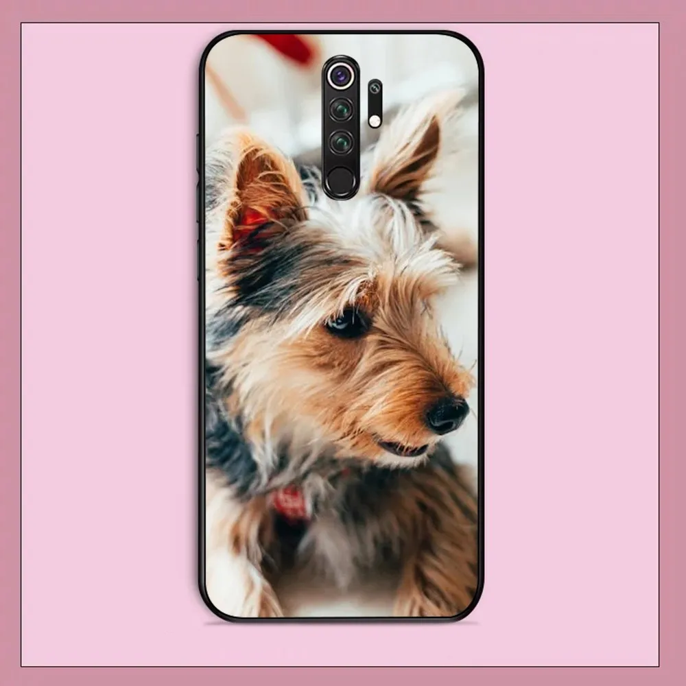 Coque de téléphone Yorkshire Terrier Dog pour Redmi, Note 4, X, 5, A, 6, 7, 8 T, 9, 9S, 10, 11, 11S, 11Epro, Casque M3 Pro