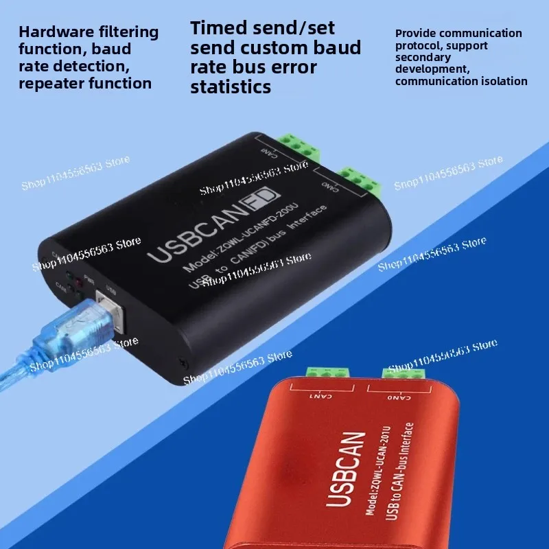 

Многоканальный преобразователь модуля USB в CAN Анализатор шины CANFD