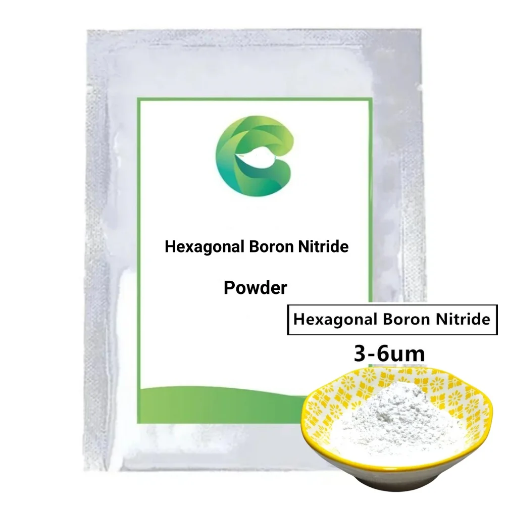 Hexagonal Boron Nitride Lubricant Cas 10043 - 11-5 Hbn, Ceramic Grade Powder, 3-6um H-bn Release Agent