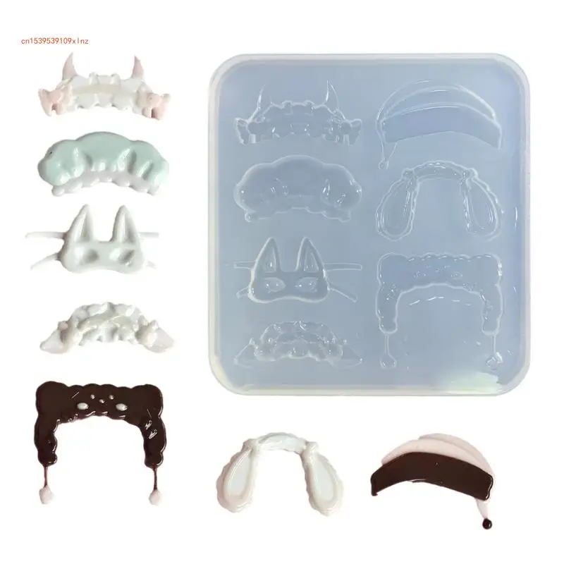 Dessert Creating Silicone Mold Handy Mold Set Convenient Tool for Making Homemade Chocolates and Candies