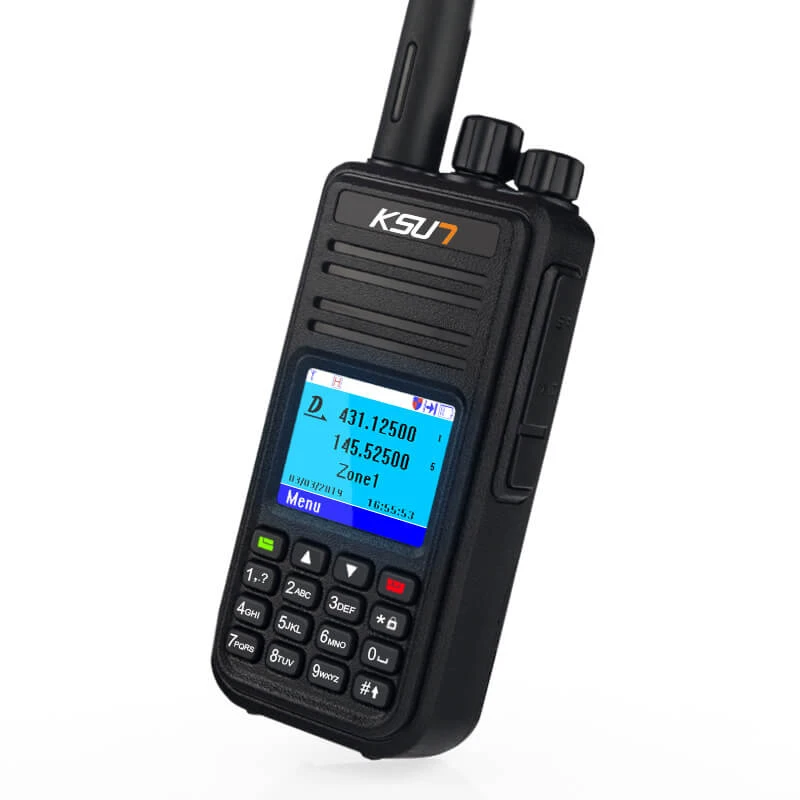 KSUN KSX-DM9 المدنية عالية الطاقة DMR جهاز لاسلكي رقمي في الهواء الطلق الأشعة فوق البنفسجية ثنائي النطاق لتحديد المواقع مشفرة اتجاهين الراديو