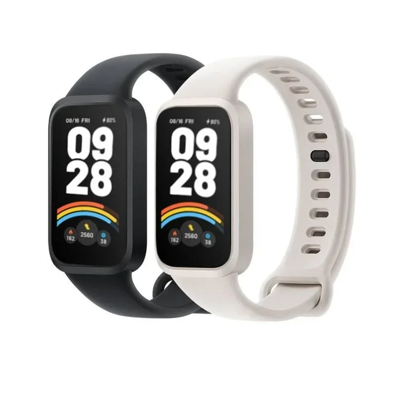 

For Redmi band3/band9 ACTIVE Silicone Strap Replacement Watchband Bracelet Wristband Band Soft Case Casing Shell Accessories