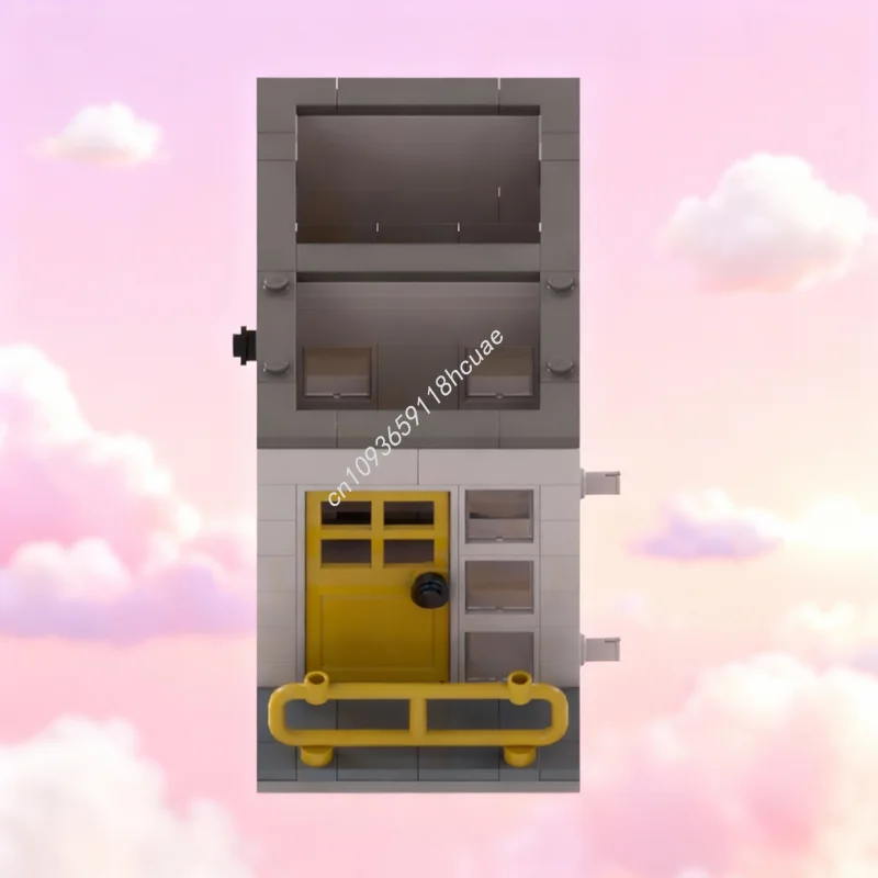 

138pcs MOC Visitors Room Super Heroes DCD Batmansed Model Building Blocks Toys Construction Christmas Gifts Education Brick Kids