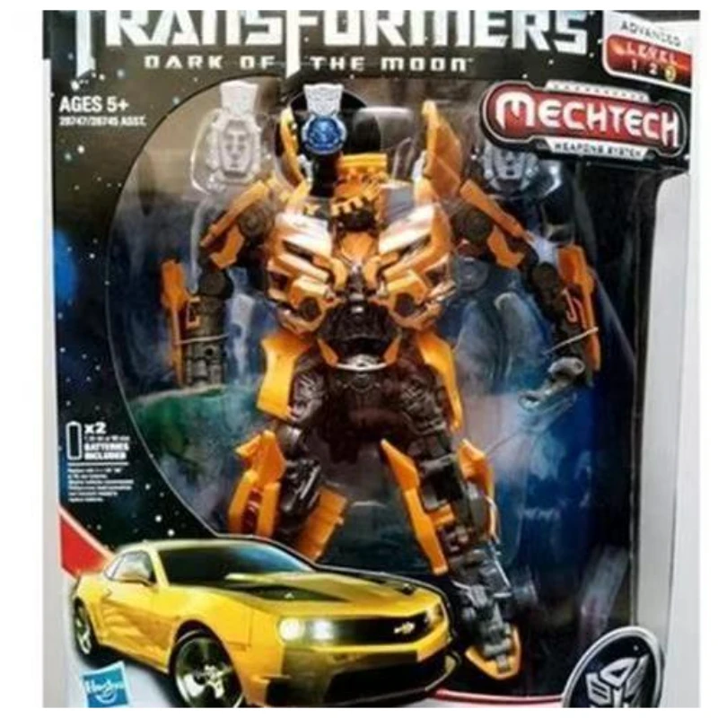 

Совершенно новый в оригинальной коробке Transformer G1 L-Class Bumblebee KO фигурки героев студийное украшение Рисунок Украшения робот детский подарок