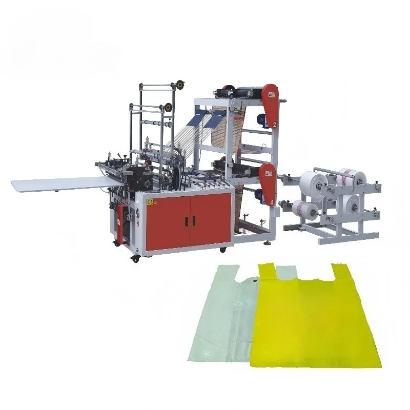 Mailing Envelope Bag Making Machine Configured With Double Sided Tape Applicator Fully Automatic Logistics Bag Line Machinery