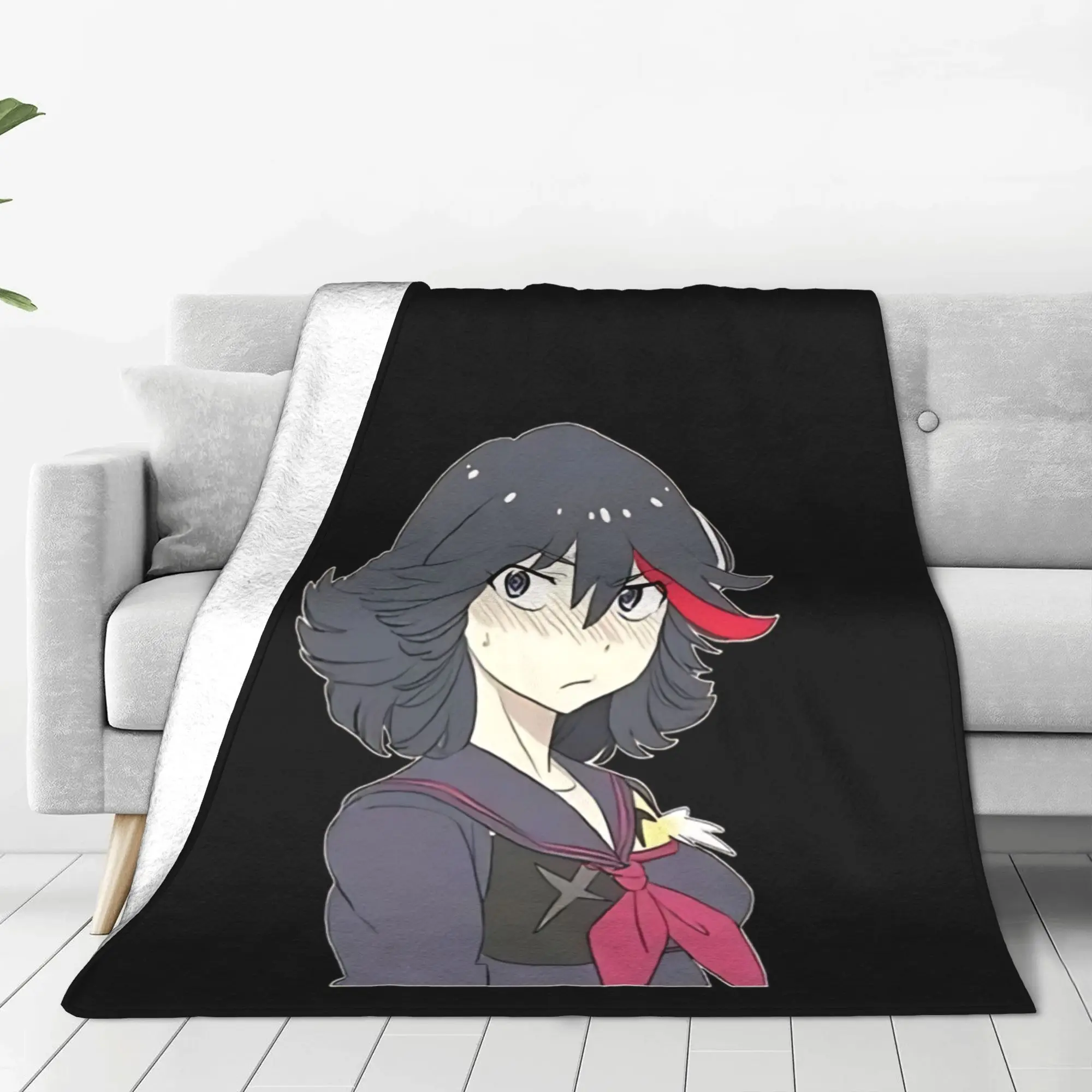 1PC Home Cute Room Decor teen fighters Blanket Throw Blanket Kill la Kill Novelty Warm Blanket All Season