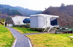 Mobile Container Prefab Houses hotel with 3 Bedrooms / IOT Container Houses Villa