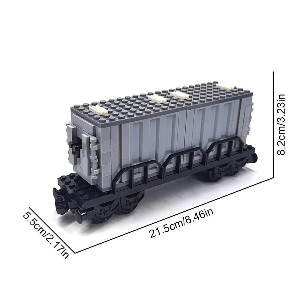 Stadtbahn-Bausteine DIY Modifiziertes Zubehör, Kreatives MOC Montage-Set für Zugwagenausstattung, Basis, Radteile – Detail 4