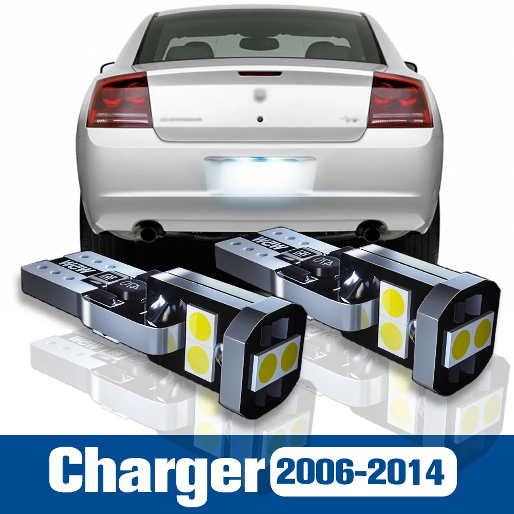 

2pcs LED License Plate Light Lamp Accessories Canbus For Dodge Charger 2006 2007 2008 2009 2010 2011 2012 2013 2014
