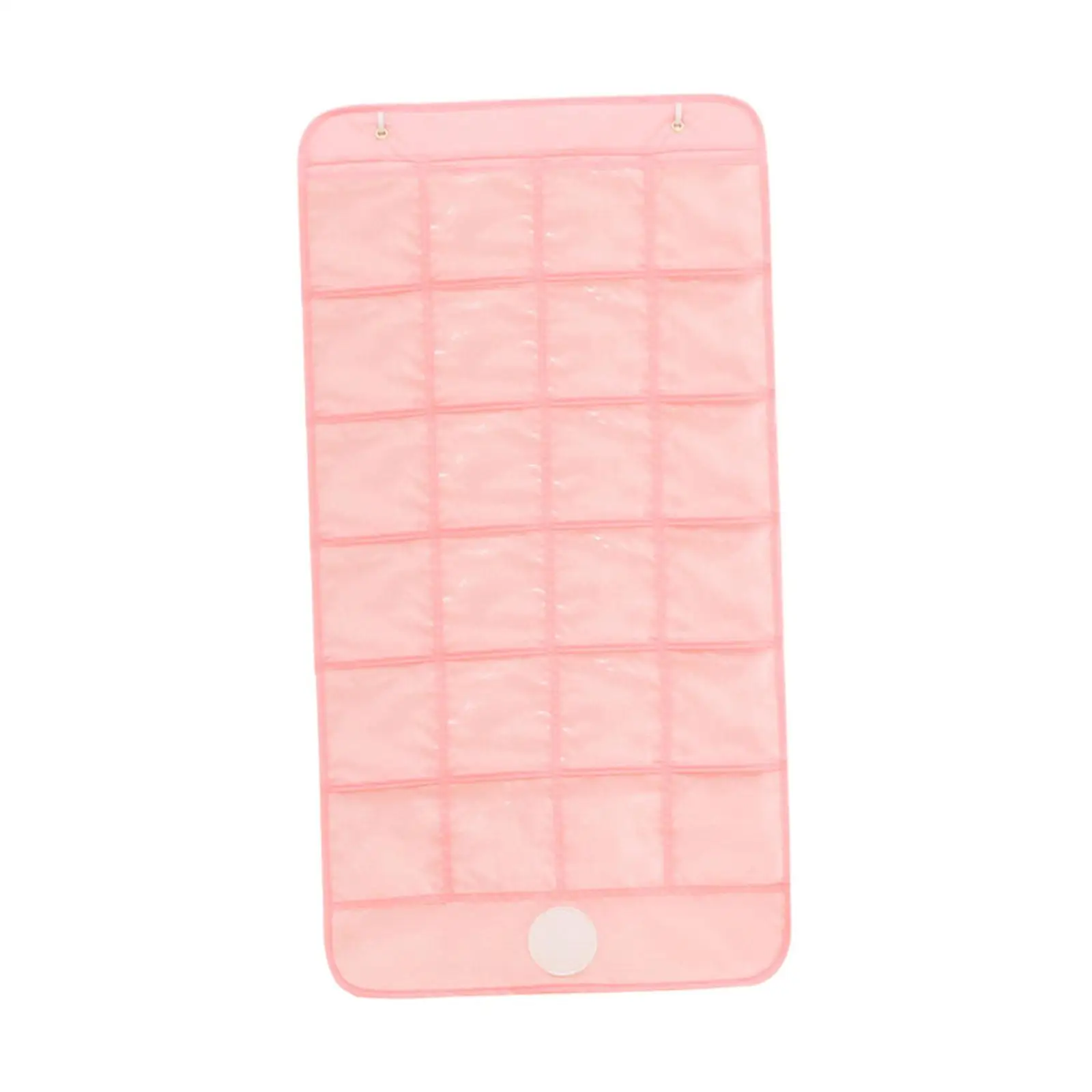 Classroom Pocket Chart Multi Pocket Organizer Clear PVC Storage Holder for Cell Phones Calculators and Sundries