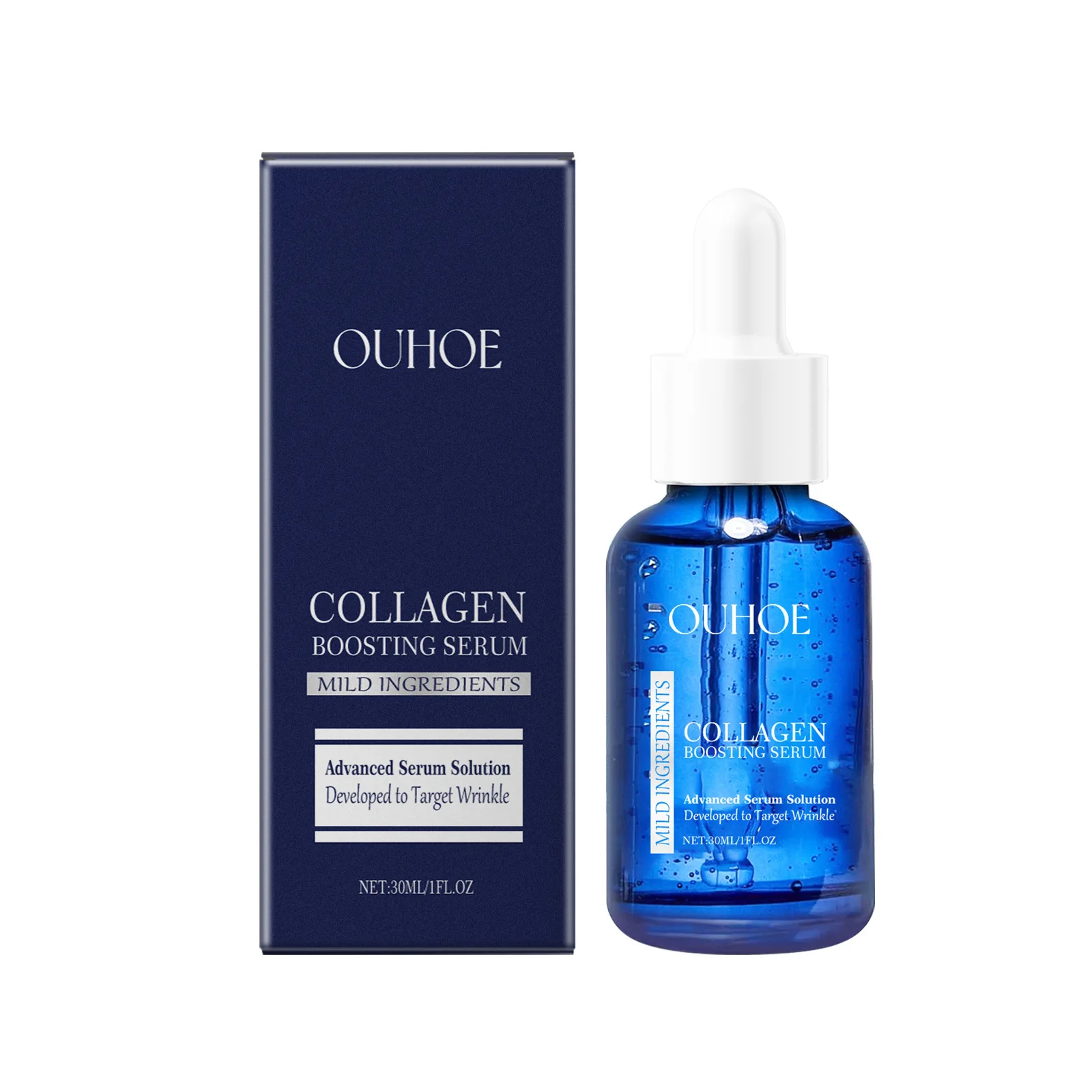 Collagen Boosting Serum Firming Face Reduce Fine Line Improve Dullness Moisturize Skincare Nourish Lifting Face Tightening Serum