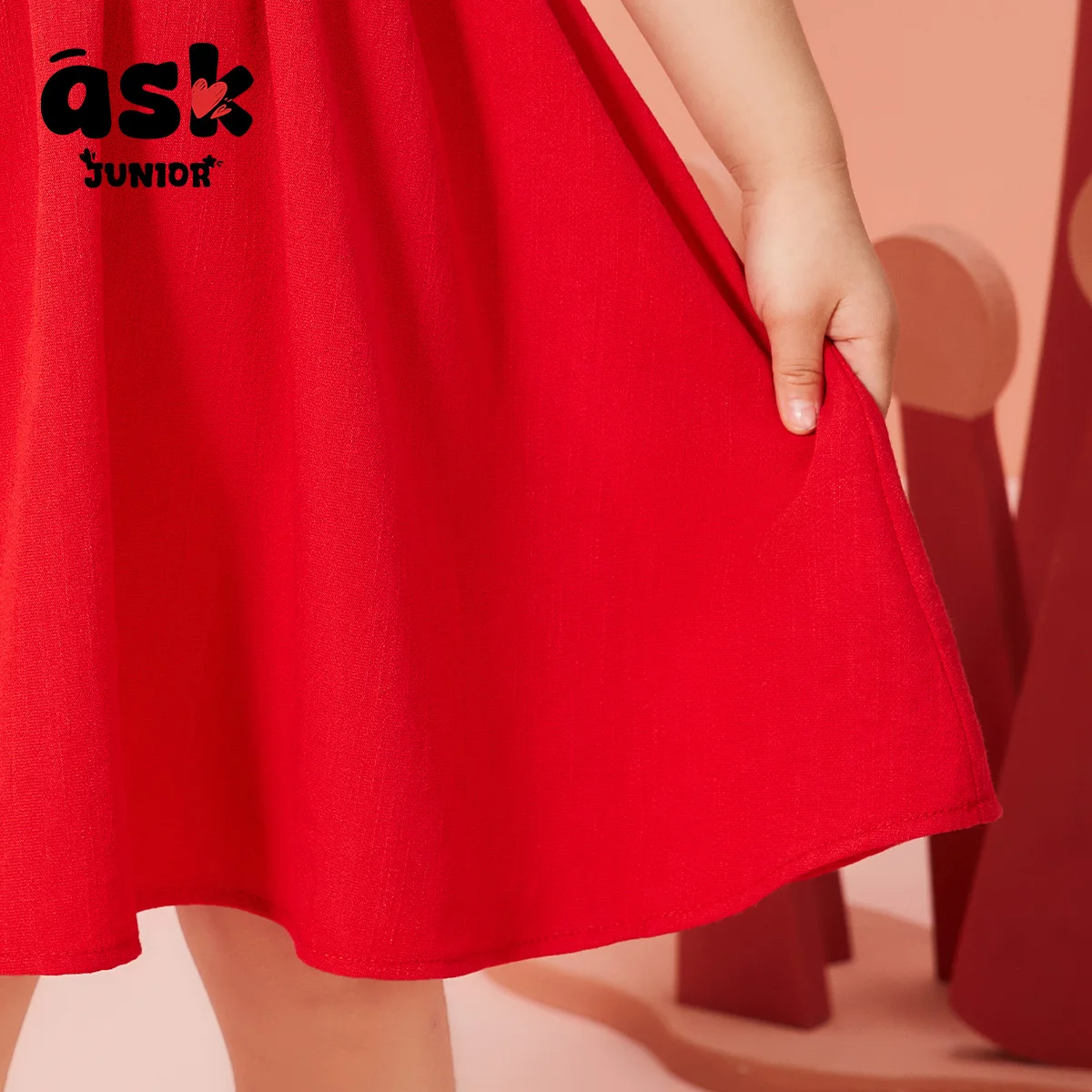 فستان الأميرة الجميل الصيفي الرقيق للأطفال بأكمام من الدانتيل بلون سادة للفتيات الصغيرات #6